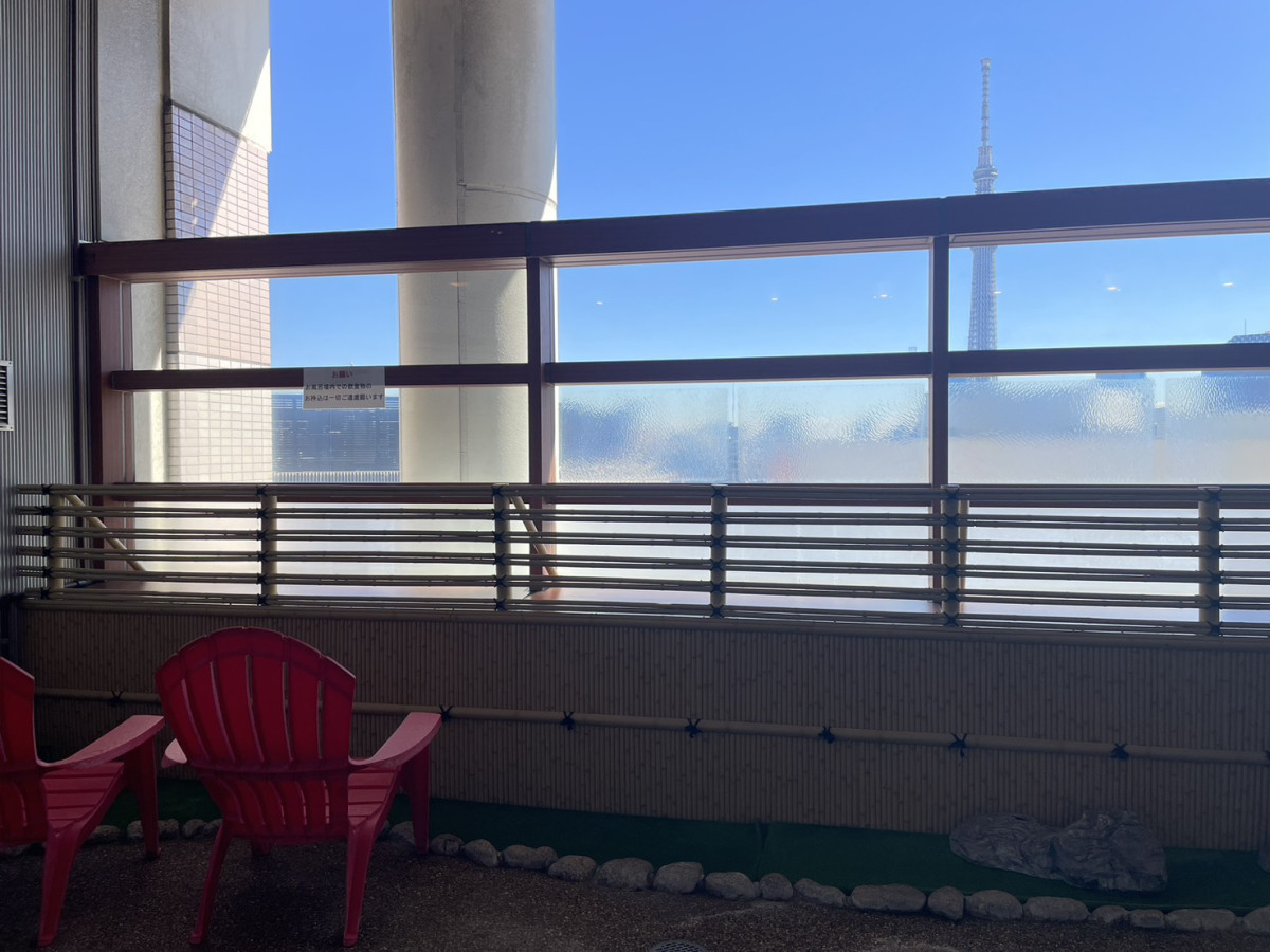 スカイツリーも見える！